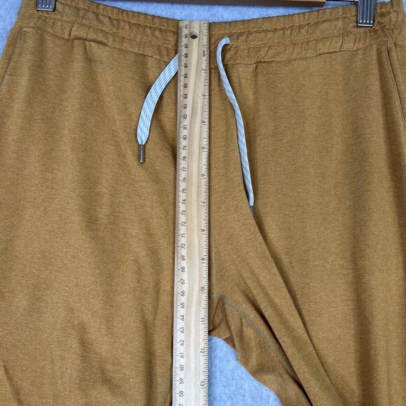 Vuori Caramel Heather Performance Jogger Mid Rise Size Small - Picture 9 of 12